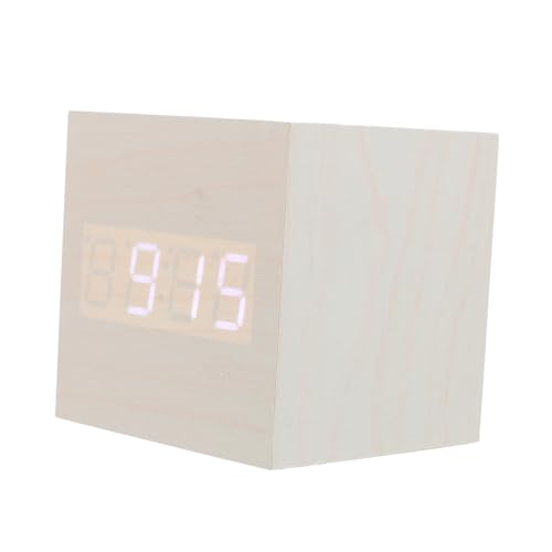 Ciieeo 1 Stück LED Wecker Elektronische Uhr LED Schreibtischtemperaturtemperaturanzeige Uhr von Ciieeo