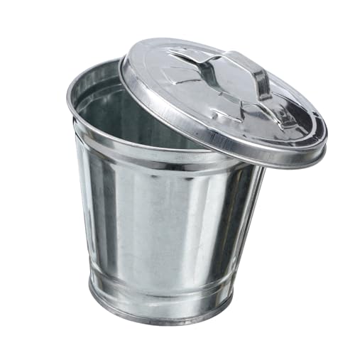 Ciieeo 1 Stück Mini Abfallbehälter für Schreibtisch Kompakter Recycling Container mit Deckel für Büro und Zuhause Retro Stil Langlebiges Material Ciieeo 1 Stück Mini Abfallbehälter für Schreibtisch Kompakter Recycling Container mit Deckel für Büro und Zuhause Retro Stil Langlebiges Material von Ciieeo