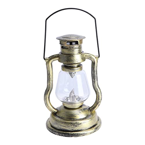Ciieeo 1 Stück Retro Kerosene Lampe Kreative Heimdeko Nachttischlampe für Bar Hotel Garten ohne Batterie Stilvolle im Vintage Design von Ciieeo