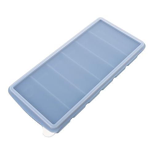 Ciieeo 1 Stück Silikon Eiswürfelform mit Fächern Lebensmittelqualität Wiederverwendbar für Eis Pudding und Süßigkeiten Praktische Aufbewahrungsbox für Küche Dunkelblau Ciieeo 1 Stück Silikon Eiswürfelform mit Fächern Lebensmittelqualität Wiederverwendbar für Eis Pudding und Süßigkeiten Praktische Aufbewahrungsbox für Küche Dunkelblau von Ciieeo