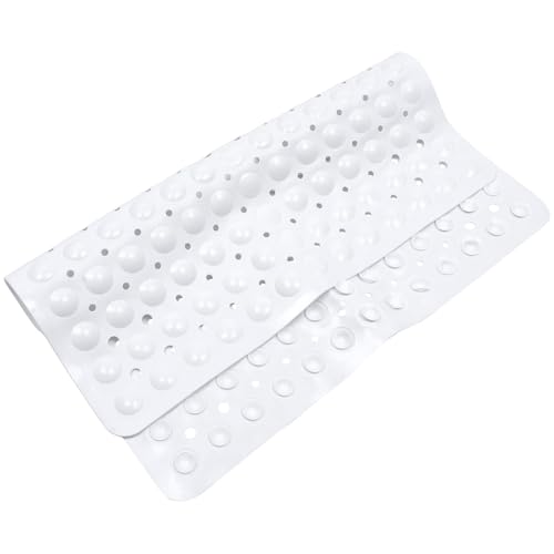 Ciieeo 1 Stück rutschfeste PVC Duschmassage Matte Antiskid Fußmatte für Badezimmer Living Room und Eingang Sicher mit Saugnäpfen Fußmassage Pad zur Entspannung der Füße von Ciieeo