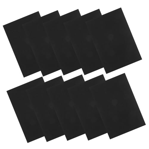 Ciieeo 10 Blatt Teiliges Selbstklebende Filzgleiter Möbel Filzschutzpads in Schwarz Frei Zuschneidbar Dickes Filzmaterial für Stuhl und Tischbeine Kratzschutz Bodenschutz für Parkett Ciieeo 10 Blatt Teiliges Selbstklebende Filzgleiter Möbel Filzschutzpads in Schwarz Frei Zuschneidbar Dickes Filzmaterial für Stuhl und Tischbeine Kratzschutz Bodenschutz für Parkett von Ciieeo
