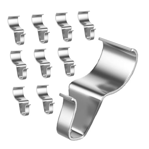 Ciieeo 10 Stück No Drill Vinyl Siding Haken für Einfache Montage Versteckte Haken zur Aufhängung von Gegenständen ohne Wandbeschädigung Ciieeo 10 Stück No Drill Vinyl Siding Haken für Einfache Montage Versteckte Haken zur Aufhängung von Gegenständen ohne Wandbeschädigung von Ciieeo