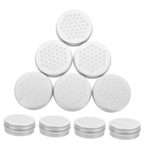 Ciieeo 10 Stück Teiliges Aluminium Aroma Diffuser Schraubdeckel Luftbefeuchter Box für Büro Schlafzimmer Yoga Raum Dekoration und Lufterfrischer von Ciieeo