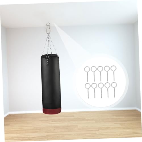 Ciieeo 10 Stück Teiliges Edelstahl Augenschrauben mit Geschlossenem Ring Selbstschneidend Hohe Tragkraft Einfach zu Montieren Geeignet für Holz Innen Außenbereich als Deckenhaken für Ciieeo 10 Stück Teiliges Edelstahl Augenschrauben mit Geschlossenem Ring Selbstschneidend Hohe Tragkraft Einfach zu Montieren Geeignet für Holz Innen Außenbereich als Deckenhaken für von Ciieeo