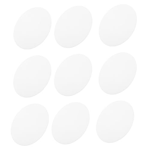 Ciieeo 10 Stück Teiliges LED Diffuser Panel aus Kratzfestem Transparentem PC material mit Gewölbtem Design für Downlight und Shop Light Leicht Langlebig Lichtstreuung Einfache Montage von Ciieeo