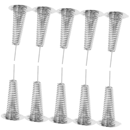 Ciieeo 10 Stück Teiliges Metall federbasis Doppelseitigem Klebeband Stabile Federhalterung für Auto armaturenbrett Vielseitige DIY basis für Wackelnde Puppen und Tanzfiguren Ciieeo 10 Stück Teiliges Metall federbasis Doppelseitigem Klebeband Stabile Federhalterung für Auto armaturenbrett Vielseitige DIY basis für Wackelnde Puppen und Tanzfiguren von Ciieeo