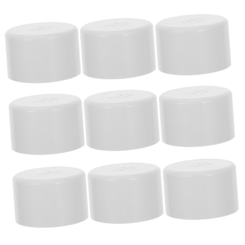 Ciieeo 10 Stück Teiliges PVC Rohrkappen Weiß Wetterfeste Endkappen für Rohre Passend Einfache Montage PVC Material für Garten Möbel DIY Wasserleitung Ciieeo 10 Stück Teiliges PVC Rohrkappen Weiß Wetterfeste Endkappen für Rohre Passend Einfache Montage PVC Material für Garten Möbel DIY Wasserleitung von Ciieeo