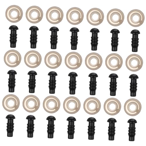 Ciieeo 100 Stück Sicherheitsaugen für Stofftiere Kunststoff mit Unterlegscheiben Bastelaugen für Puppen DIY Amigurumi Sortierte Farben Sicher und Einfach zu Befestigen Ciieeo 100 Stück Sicherheitsaugen für Stofftiere Kunststoff mit Unterlegscheiben Bastelaugen für Puppen DIY Amigurumi Sortierte Farben Sicher und Einfach zu Befestigen von Ciieeo