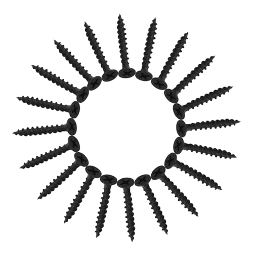 Ciieeo 100 Stück Teiliges Schnellbauschrauben aus Carbonstahl für Trockenbau Holz Geeignet Selbstbohrend für Heimwerker und Befestigungen an Wänden Ciieeo 100 Stück Teiliges Schnellbauschrauben aus Carbonstahl für Trockenbau Holz Geeignet Selbstbohrend für Heimwerker und Befestigungen an Wänden von Ciieeo