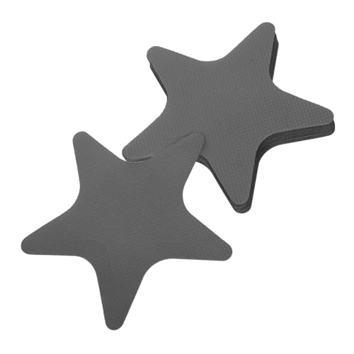 Ciieeo 12 Stück Rutsch Badewannenaufkleber Sternform Selbstklebend Badsicherheits Sticker rutschfeste Bodenhaftung für Glatte Oberflächen Badezimmer Treppen von Ciieeo