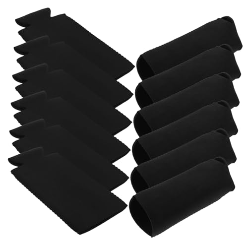 Ciieeo 12 Stück Teiliges Neopren Can Cooler Hülle Isolierende Getränkedosen Schutzcover Langes Design Schwarz Hitze und Frostbeständig Bier und Flaschenisolator für Partys Picknick Ciieeo 12 Stück Teiliges Neopren Can Cooler Hülle Isolierende Getränkedosen Schutzcover Langes Design Schwarz Hitze und Frostbeständig Bier und Flaschenisolator für Partys Picknick von Ciieeo