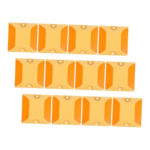 Ciieeo 12 Stück Teiliges Reflektierender Fahrbahnmarkierungen aus Langlebigem Abs Stoßfest für Einfahrten Gehwege Straßen und Parkbereiche Hohe Nachtsichtbarkeit zur Verkehrssicherheit Ciieeo 12 Stück Teiliges Reflektierender Fahrbahnmarkierungen aus Langlebigem Abs Stoßfest für Einfahrten Gehwege Straßen und Parkbereiche Hohe Nachtsichtbarkeit zur Verkehrssicherheit von Ciieeo