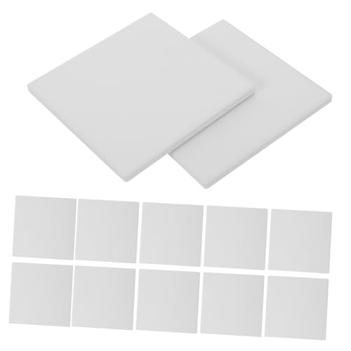 Ciieeo 12 Stück Teiliges Unglasierte Weiße Keramikfliesen als Bastel-untersetzer Quadratisch Stabile Struktur für Diy-malprojekte mit Tinte Acrylgießen und Kreativen Kunstprojekten Ciieeo 12 Stück Teiliges Unglasierte Weiße Keramikfliesen als Bastel-untersetzer Quadratisch Stabile Struktur für Diy-malprojekte mit Tinte Acrylgießen und Kreativen Kunstprojekten von Ciieeo