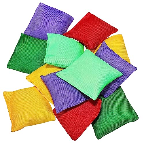 Ciieeo 12 Stück Sitzsack Wurfspielzeug aus Strapazierfähigem Material für Interaktive Spiele Tragbare Sandsäcke in Bunten Farben für Kinder und Outdoor Aktivitäten Ciieeo 12 Stück Sitzsack Wurfspielzeug aus Strapazierfähigem Material für Interaktive Spiele Tragbare Sandsäcke in Bunten Farben für Kinder und Outdoor Aktivitäten von Ciieeo