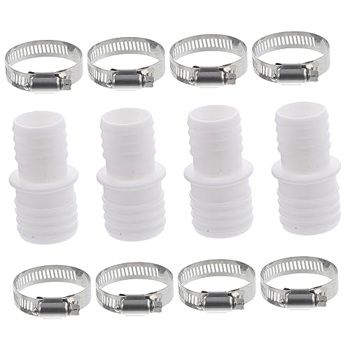 Ciieeo 1Satz Pool Schlauchadapter Adapter mit Schlauchschellen für Vakuumschlauchverbindungen Vielseitig Einsetzbar Langlebig Zuverlässig von Ciieeo