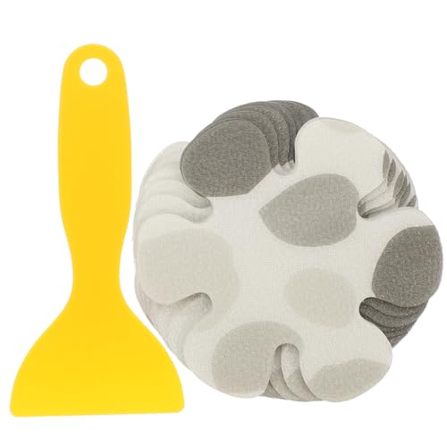 Ciieeo 1Satz rutschfeste Badewannenaufkleber Blumenmuster Selbstklebend Langlebig für Bad rutschfeste Bodenaufkleber Design zu Entfernen von Ciieeo