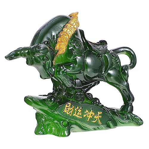 Ciieeo Tee-Haustier-rinderskulptur Ornament Moderner Viehschmuck Für Tee-Haustier- Einzigartiger Tee 1 Stück Dekoratives Kunstwerk von Ciieeo