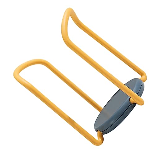 Ciieeo 1Stück Küchenablagehalter für Geschirr Praktischer Abtropfbarer Saucer Speicher für Tabletop für Haushaltsküchen und Restaurants Design Blau und Gelb von Ciieeo