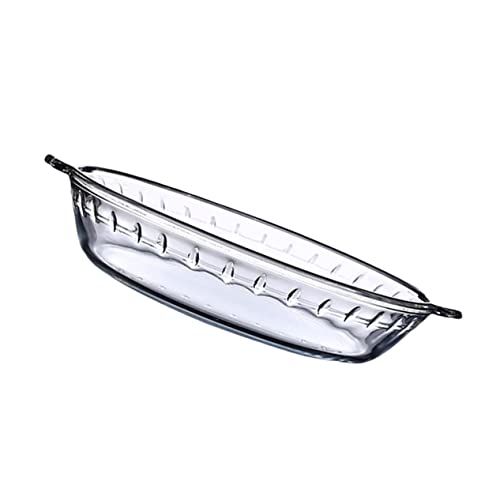 Ciieeo 1Stück Mikrowellengeeignete Glasplatte für Servieren und Backen Runde Form Hitzebeständig für Reis und Design für Einweihungspartys Ciieeo 1Stück Mikrowellengeeignete Glasplatte für Servieren und Backen Runde Form Hitzebeständig für Reis und Design für Einweihungspartys von Ciieeo