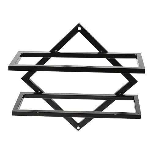 Ciieeo Wand Weinregal Weinflaschenhalter 1Stück Wandmontiert Metall Robustes Design und Funktional für Weinliebhaber Kreatives zur Aufbewahrung und Präsentation von Ciieeo