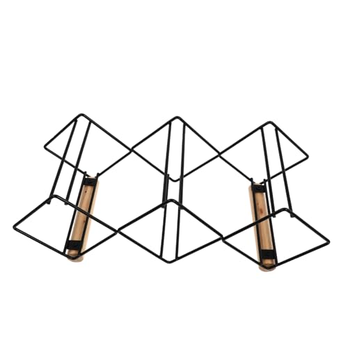 Ciieeo 1Stück Schmiedeeisen Weinregal Kreativer Flaschenhalter für Zuhause Design für Esszimmer oder Weinkeller und Langlebig Perfektes Display Ciieeo 1Stück Schmiedeeisen Weinregal Kreativer Flaschenhalter für Zuhause Design für Esszimmer oder Weinkeller und Langlebig Perfektes Display von Ciieeo