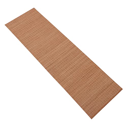 Ciieeo 1Stück Tee Matte Umweltfreundlicher Tischläufer für Teehäuser und Zuschneidbar für Tischdekoration und Wanddeko Breit Nachhaltiges Design von Ciieeo
