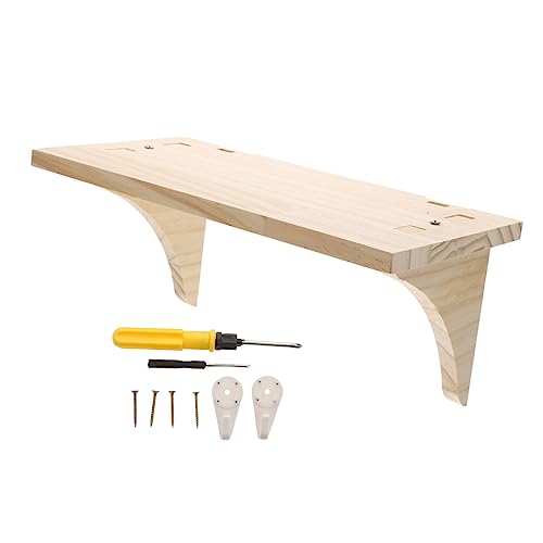 Ciieeo 1Stück Wand Holzregal Multifunktionales Hängendes Regal für Schlafzimmer Wohnzimmer Küche und Badezimmer Design für Stilvolle Aufbewahrung Holzregal Ciieeo 1Stück Wand Holzregal Multifunktionales Hängendes Regal für Schlafzimmer Wohnzimmer Küche und Badezimmer Design für Stilvolle Aufbewahrung Holzregal von Ciieeo