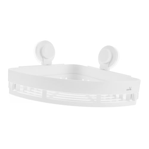 Ciieeo 1Stück Wandmontiertes Badezimmerregal Aus Kunststoff Dreieckige Form Punch Lagerregal Für Handtücher Und Kosmetik Wasserdichtes Design Mit Drainagefunktion von Ciieeo