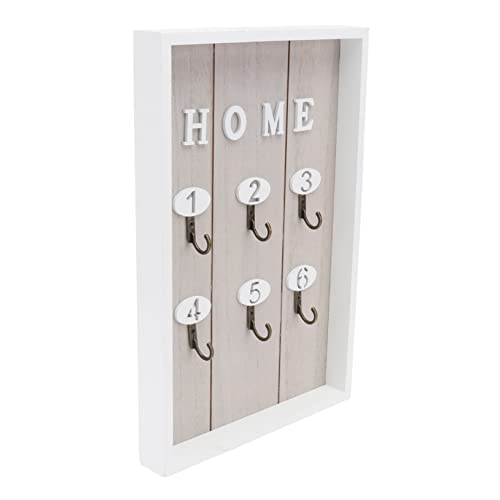 Ciieeo 1stk Wandschmuck Rustikale Wandregale Schlüsselbrett Aus Holz Eingang Schlüsselhaken Holzschild Für Zu Hause Dekorativer Schlüssel Organizer Haushalt Ausstellungsstand MDF Ciieeo 1stk Wandschmuck Rustikale Wandregale Schlüsselbrett Aus Holz Eingang Schlüsselhaken Holzschild Für Zu Hause Dekorativer Schlüssel Organizer Haushalt Ausstellungsstand MDF von Ciieeo
