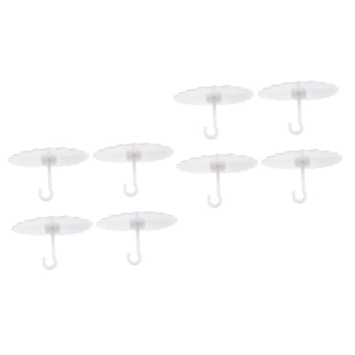 Ciieeo 2 Sätze Dome Haken Selbstklebende Deckenhaken für Moskitonetz Teiliges Weiß für Schlafzimmer und Wohnzimmer Installieren Langlebig und Vielseitig Einsetzbar von Ciieeo