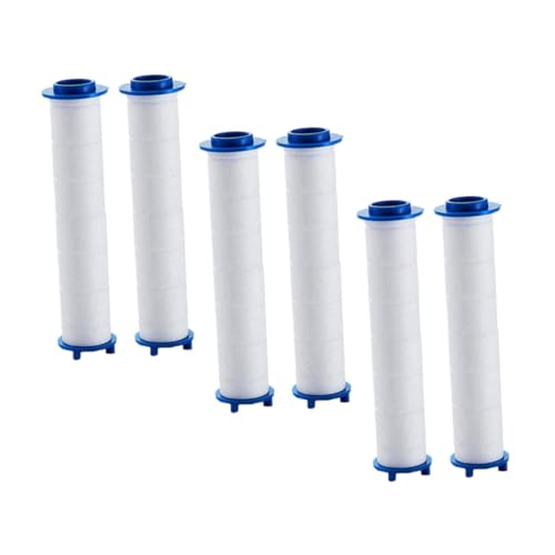 Ciieeo 2 Sätze Duschkopf Filter Sprinkler Pop Fisch Spender Leitungswasserfilter Hartwasser-duschfilter Duschwasserfilter Für Hartes Wasser Gefilterte Dusche Fest Baumwolle 6 Stücke * 2 von Ciieeo
