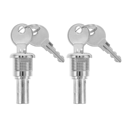 Ciieeo 2 Sätze Metallverkaufsautomatenschloss mit Flachschlüssel für Süßigkeiten Snackautomaten Hohe Einfache Installation Ersatzteil für Verkaufsautomaten Robust und Langlebig Ciieeo 2 Sätze Metallverkaufsautomatenschloss mit Flachschlüssel für Süßigkeiten Snackautomaten Hohe Einfache Installation Ersatzteil für Verkaufsautomaten Robust und Langlebig von Ciieeo