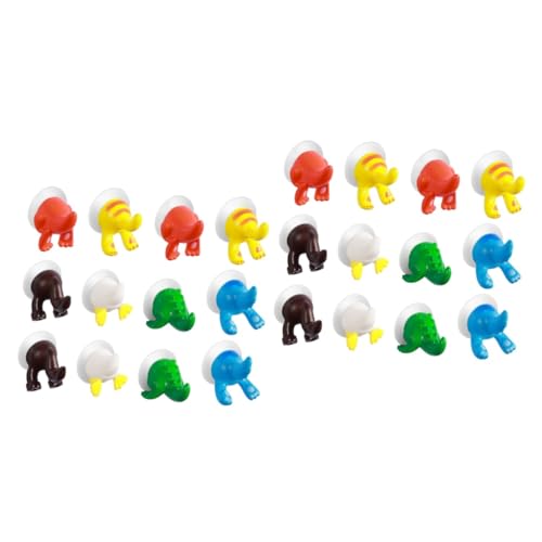 Ciieeo 2 Sätze Saugnapf Haken Cartoon Tierdesigns Für Bad Küche Schlafzimmer Starke Bohrfreie Handtuch Und Kleiderhaken Für Schränke Und Garagen 12 Stücke * 2 von Ciieeo