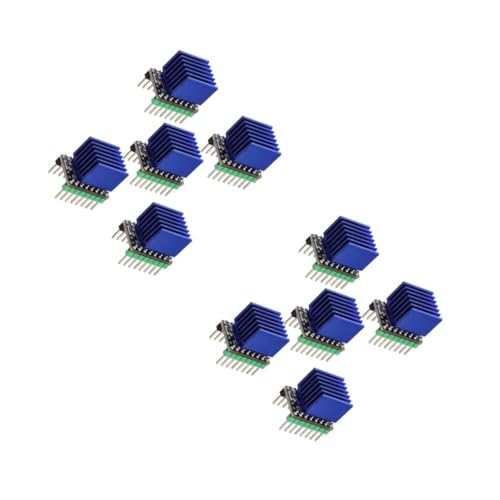 Ciieeo 2 Sätze Schrittmotor Treiber Geräuscharm Mikroschritt Kompatibel Mit Elektronik Verbesserte Wärmeableitung Einfache Installation Für Cnc Anwendungen 5 Stück * 2 von Ciieeo