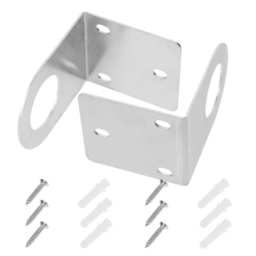 Ciieeo 2 Sätze Wasserfilter Wasserhahn Halterung Robuste Metallhalter Wandmontage Einfache Installation für Küche Bad Stabile Halterung für Wasserreiniger Hahnbefestigung Ciieeo 2 Sätze Wasserfilter Wasserhahn Halterung Robuste Metallhalter Wandmontage Einfache Installation für Küche Bad Stabile Halterung für Wasserreiniger Hahnbefestigung von Ciieeo