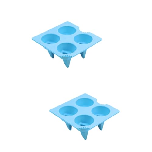 Ciieeo 2 Stck. Eiswürfelform Hai Flossen Design Kreative Eiswürfel Maschine für Zuhause Blau für Cocktails Getränke und Partys Einfach zu Bedienen und Leicht zu Reinigen für Küche Ciieeo 2 Stck. Eiswürfelform Hai Flossen Design Kreative Eiswürfel Maschine für Zuhause Blau für Cocktails Getränke und Partys Einfach zu Bedienen und Leicht zu Reinigen für Küche von Ciieeo
