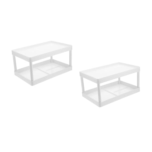 Ciieeo 2 Stck. Multifunktionales Badregal Doppellagiges Wasserdichtes Aufbewahrungsregal Platzsparend Stabil Abnehmbar Einfach zu Montieren Geeignet für Badezimmer Schlafzimmer Küche Ciieeo 2 Stck. Multifunktionales Badregal Doppellagiges Wasserdichtes Aufbewahrungsregal Platzsparend Stabil Abnehmbar Einfach zu Montieren Geeignet für Badezimmer Schlafzimmer Küche von Ciieeo
