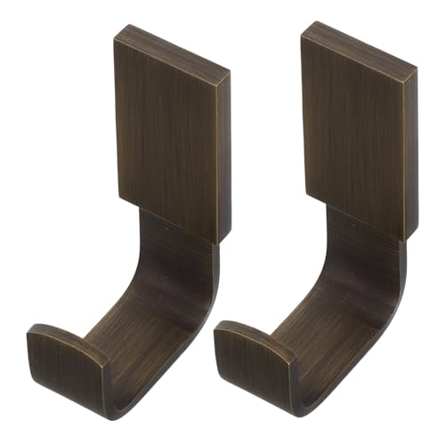 Ciieeo 2 Stück Antike Messinghaken Wandmontage Vintage Kleider Handtuchhalter Robust für Badezimmer Küche Schlafzimmer Garderobe Ciieeo 2 Stück Antike Messinghaken Wandmontage Vintage Kleider Handtuchhalter Robust für Badezimmer Küche Schlafzimmer Garderobe von Ciieeo