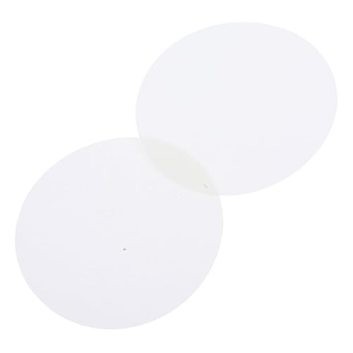 Ciieeo 2 Stück Augenschutz Lampenschirm Diffusor Rund Hautfreundliches Lichtschutz panel Hitzebeständiger Lampenschirm für Kinderzimmer Einfacher DIY Einbau Blendfreies Licht von Ciieeo