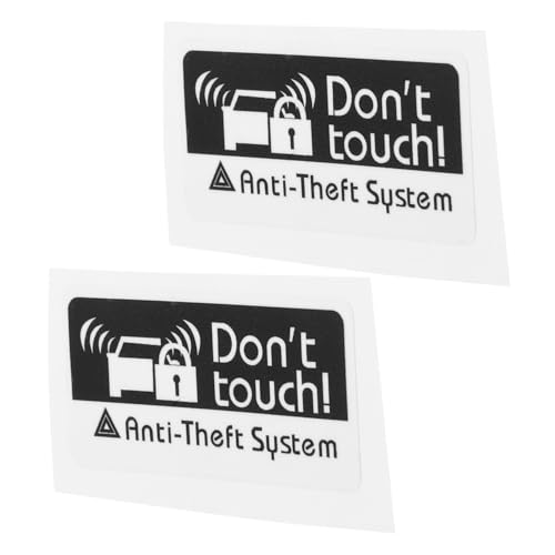 Ciieeo 2 Stück Bitte nicht Berühren Autoaufkleber Passend Starke Klebekraft Anti diebstahl Warnschild für Fahrzeugtür Lackschonend Wetterfest Einfach Anzubringen Ciieeo 2 Stück Bitte nicht Berühren Autoaufkleber Passend Starke Klebekraft Anti diebstahl Warnschild für Fahrzeugtür Lackschonend Wetterfest Einfach Anzubringen von Ciieeo