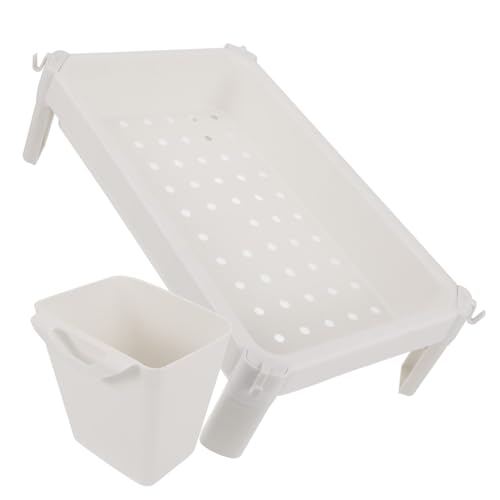 Ciieeo 2 Stück Eckregal Vielseitiger Kunststoff Organizer für Badezimmer Wohnzimmer und Platzsparend Robust und Elegant für Aufbewahrung von Badutensilien und Küchenzubehör Ciieeo 2 Stück Eckregal Vielseitiger Kunststoff Organizer für Badezimmer Wohnzimmer und Platzsparend Robust und Elegant für Aufbewahrung von Badutensilien und Küchenzubehör von Ciieeo