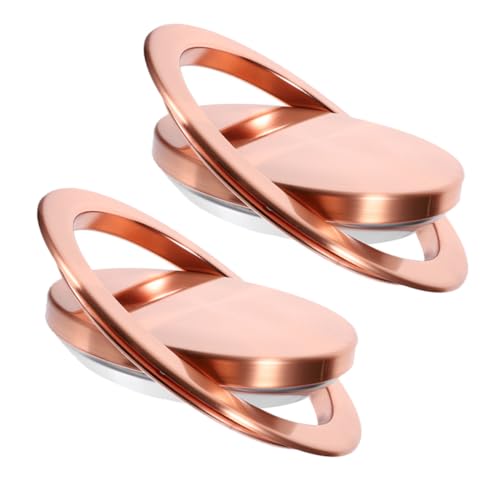 Ciieeo 2 Stück Edelstahl Abfallbehälter Deckel Eingelassener Schwingdeckel Geräuscharm Küchen Badmülleimer Öffnung Platzsparend Hygienisch von Ciieeo