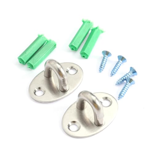 Ciieeo 2 Stück Edelstahl Deckenhaken U form Klein mit Zubehör Gebürstete Oberfläche Stabile Montage Rostfrei zum Aufhängen von Dekorationen Wand Deckenmontage Silberfarben Ciieeo 2 Stück Edelstahl Deckenhaken U form Klein mit Zubehör Gebürstete Oberfläche Stabile Montage Rostfrei zum Aufhängen von Dekorationen Wand Deckenmontage Silberfarben von Ciieeo