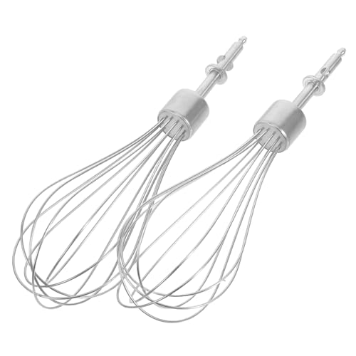 Ciieeo 2 Stück Ei -rührstange Ei -rühre Manueller Handmixer Zubehör Für Schneebesen Flacher Schneebesen Handmischer Rührer Küchenwerkzeuge Rostfreier Stahl Silber Wiederverwendbar von Ciieeo