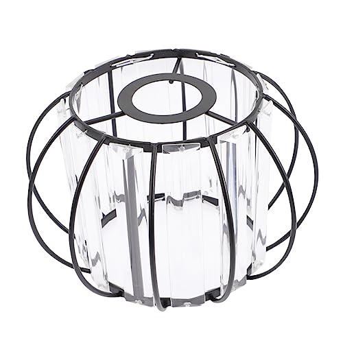 Ciieeo 2 Stück Kristall Lampenschirm Runder Deckenleuchten Lampenschutz Eleganter Pendelleuchten Lampenschirm für Wohnzimmer Schlafzimmer Küche Installieren Schwarz Ciieeo 2 Stück Kristall Lampenschirm Runder Deckenleuchten Lampenschutz Eleganter Pendelleuchten Lampenschirm für Wohnzimmer Schlafzimmer Küche Installieren Schwarz von Ciieeo
