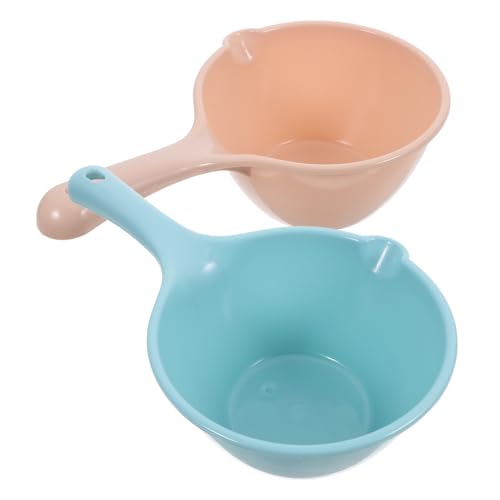 Ciieeo 2 Stück Kunststoff Wasserlöffel Multifunktionale Löffel für Küche Badezimmer und Garten Leicht und Tragbar zum Bewässern und Servieren Blau Khaki Ciieeo 2 Stück Kunststoff Wasserlöffel Multifunktionale Löffel für Küche Badezimmer und Garten Leicht und Tragbar zum Bewässern und Servieren Blau Khaki von Ciieeo
