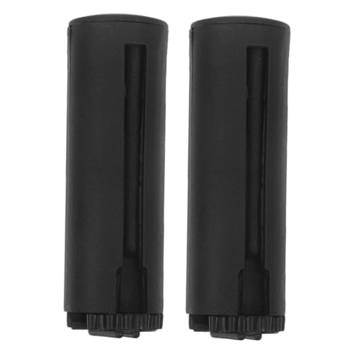 Ciieeo 2 Stück Magnetische Einziehbare Gürtelenden Abs Langlebige Absperrgurt Endstücke mit Robustem Clip Zylindrisches Design für Sicherheitsbarrieren Geländer und Bauabsperrungen von Ciieeo