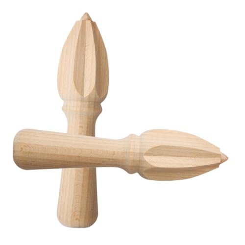 Ciieeo 2 Stück Manuelle Zitronenpresse aus Stabilem Buchenholz Handbetriebener Fruchtentsafter Saftpressen ohne Verschütten Einfach zu Reinigen und Langlebig für Frischen Zitrussaft Ciieeo 2 Stück Manuelle Zitronenpresse aus Stabilem Buchenholz Handbetriebener Fruchtentsafter Saftpressen ohne Verschütten Einfach zu Reinigen und Langlebig für Frischen Zitrussaft von Ciieeo