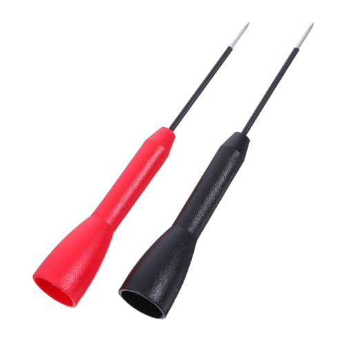 Ciieeo 2 Stück Multimeter Prüfsonde Hochtemperatur beständig Flexible Drahtprüfspitzen Präzise Eisenkonstruktion Kompatibel Für Kfz schaltkreise Signaltest Auto reparatur von Ciieeo